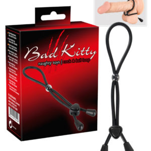 Bad Kitty cock & ball loop - erekční smyčka na penis a varlata