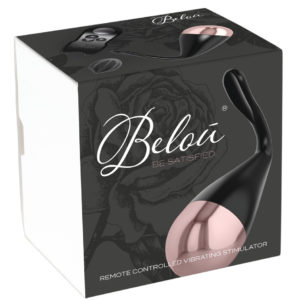 Belou - vibration egg and clitoral vibrator in one (black)