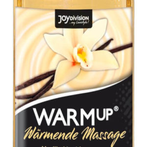 Joydivision Warm Up - masážní olej s hřejivým účinkem - vanilka (150 ml)