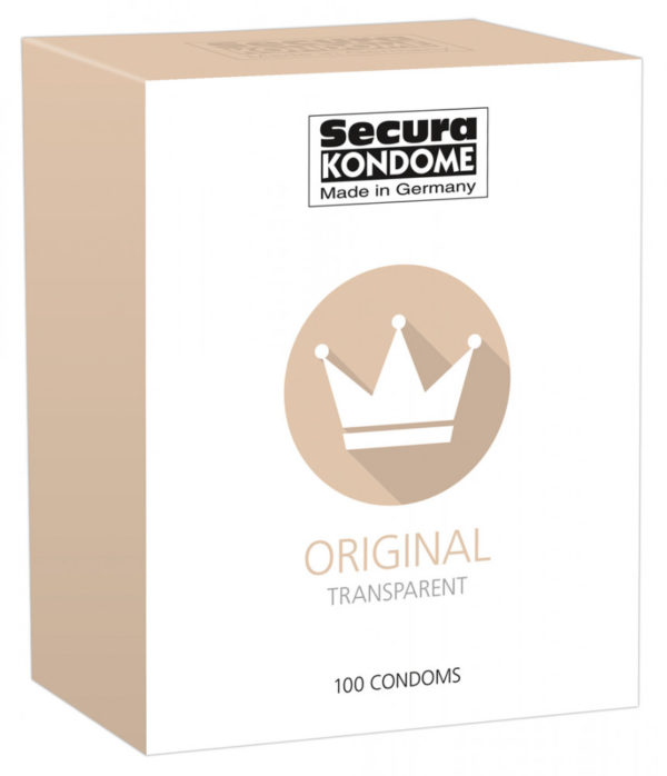 Secura Original - průhledné kondomy (100ks)