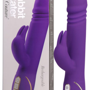Vibe Couture Rabbit Skater – vibrátor s ramenom na klitoris (fialový)