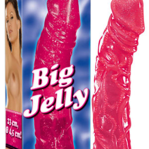 You2Toys Big Jelly - gelový vibrátor (23 cm)