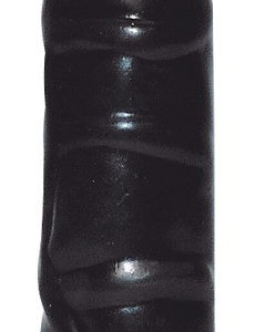 You2Toys Black Jewel - gelový vibrátor čierny (17 cm)
