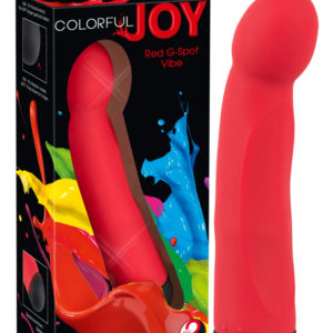 Colorful JOY G Spot Vibe - vibrátor na stimulaci bodu G (červený)