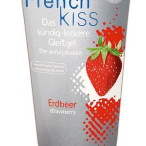 JoyDivision French Kiss Erdbeer - lubrikačný gél na báze vody jahodový (75ml)