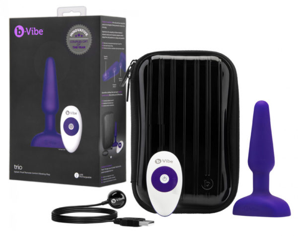 b-Vibe trio plug (purple)