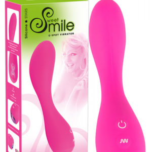 SWEET SMILE G-Spot Vibrator – vibrátor na bod G (pink)