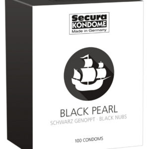 Secura Blue Pearl - Modrá kondomy s perličkovým povrchem (100 ks)