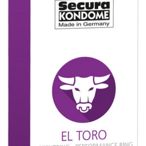 Secura El Toro - kondomy s kroužkem na penis (24 ks)