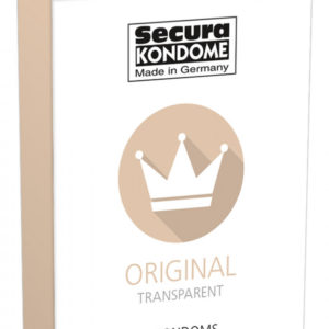 Secura Original - průhledné kondomy (3ks)