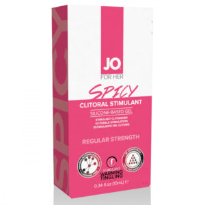 System JO Clitoral Stimulant Warming Spicy - stimulační gel na klitoris pro ženy (10ml)