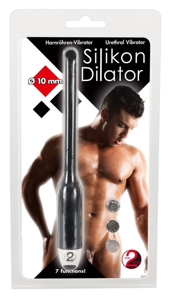 You2Toys Silicone dilatory - silikonový dilatátor - černý (10mm)