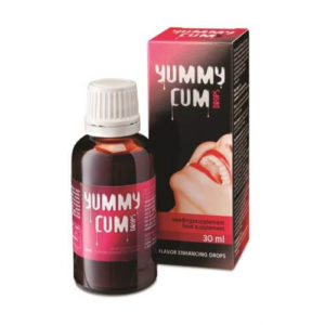 Yummy Cum Drops - výživový doplněk v kapkách - pro muže (30 ml)