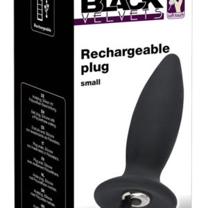 Black Velvet S - nabíjecí anální vibrátor pro začátečníky - malý (černý)