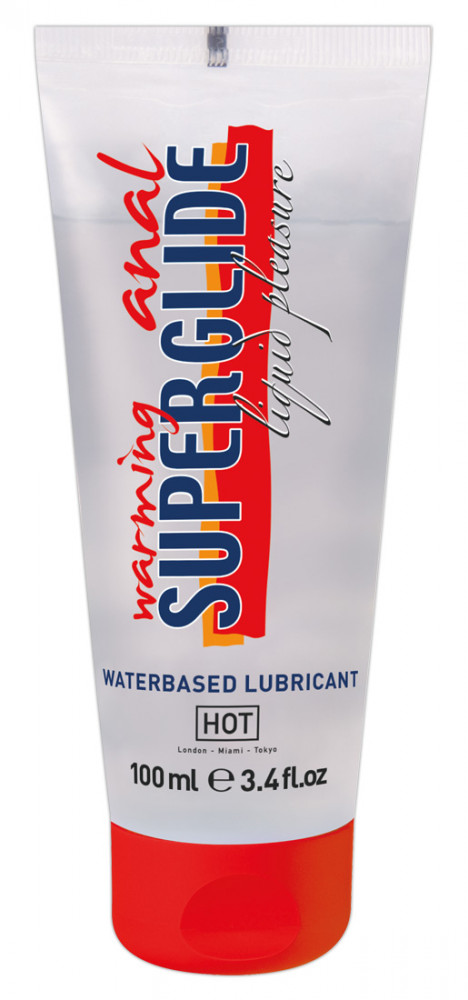 HOT Anal Superglide - anální lubrikant s hřejivým účinkem (100 ml)