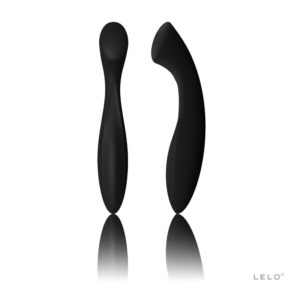 LELO Ella - dildo s dvěma konečky (černé)
