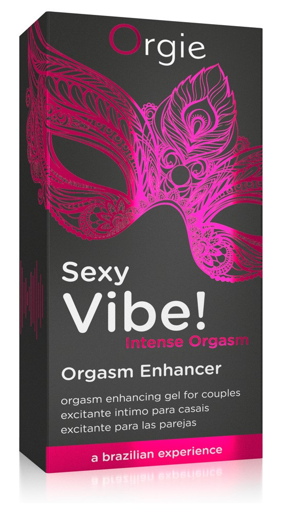 Orgie Sexy Vibe Orgasm - tekutý vibrátor pro ženy a muže (15 m)