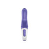 nabíjecí vibrátor s ramínkem na klitoris (modrý)