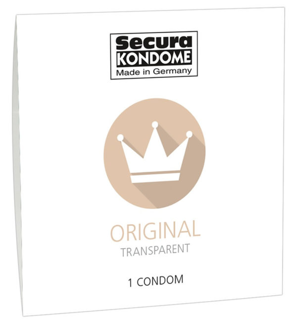 Secura Original - průhledný kondom (1ks)
