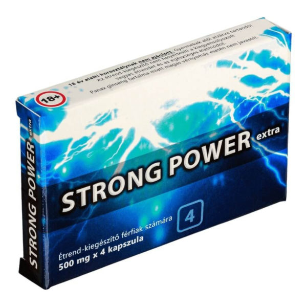 Strong Power - výživový doplněk pro muže (4 ks)