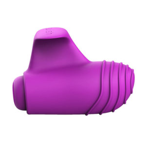 B SWISH Basics - silikonový prstový vibrátor (fialový)
