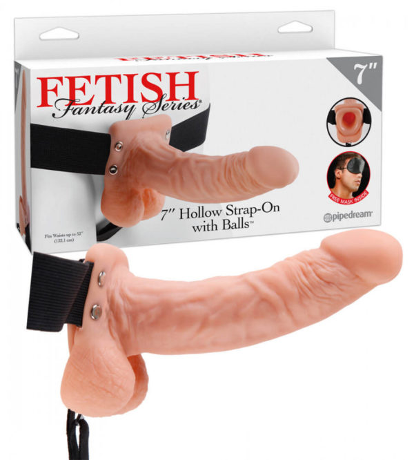 Fetish Strap-on 7 - připínací dildo (přírodní)