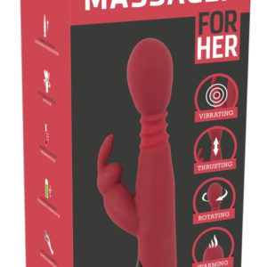 Massager for her - nabíjecí vibrátor na bod G s rotací