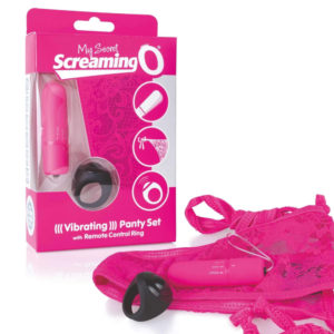 MySecret Screaming Pant - vibrační kalhotky na dálkové ovládání (růžové)