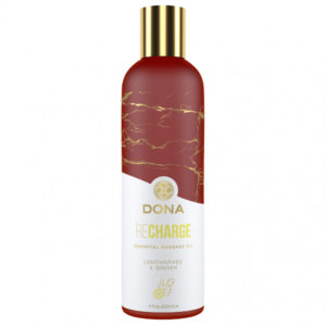 Dona Recharge - veganský masážní olej (meduňka-zázvor) - 120ml
