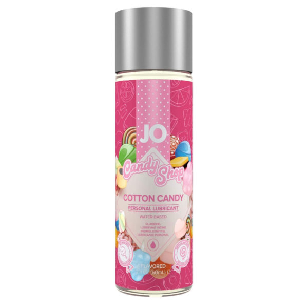 JO Candy Shop Cotton Candy - lubrikant na bázi vody (60ml) - cukrová vata