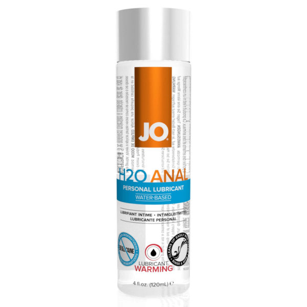 JO H2O Anal Warming - anální lubrikant s hřejivým účinkem (120ml)
