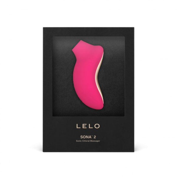LELO Sona 2 - stimulátor klitorisu se zvukovými vlnami (třešňový)