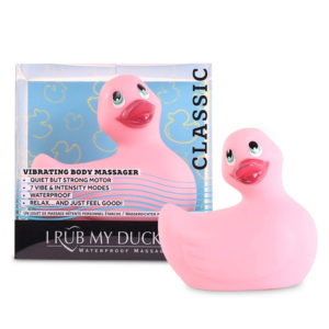 My Duckie Classic 2.0 - vibrátor na klitoris - hravá vodotěsná kačenka (růžová)