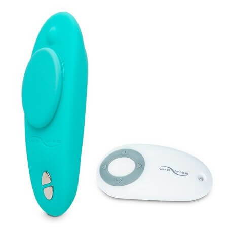 We-Vibe Moxie - nabíjecí smart vibrátor na klitoris (tyrkysový)