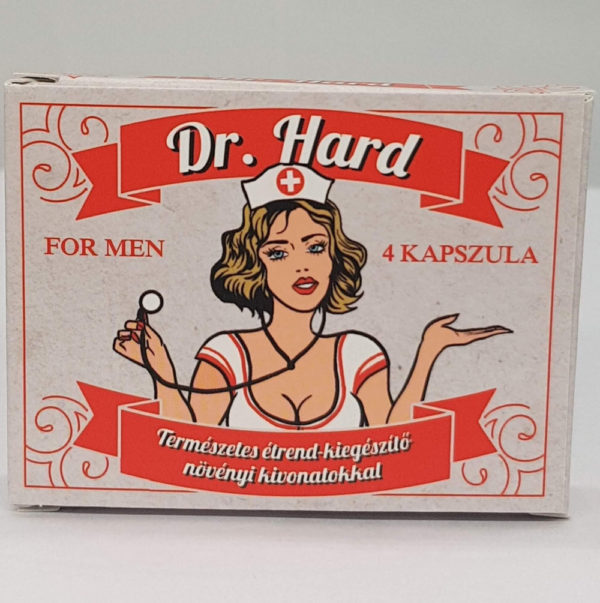 Dr. Hard for men - přírodní výživový doplněk pro muže (4ks)