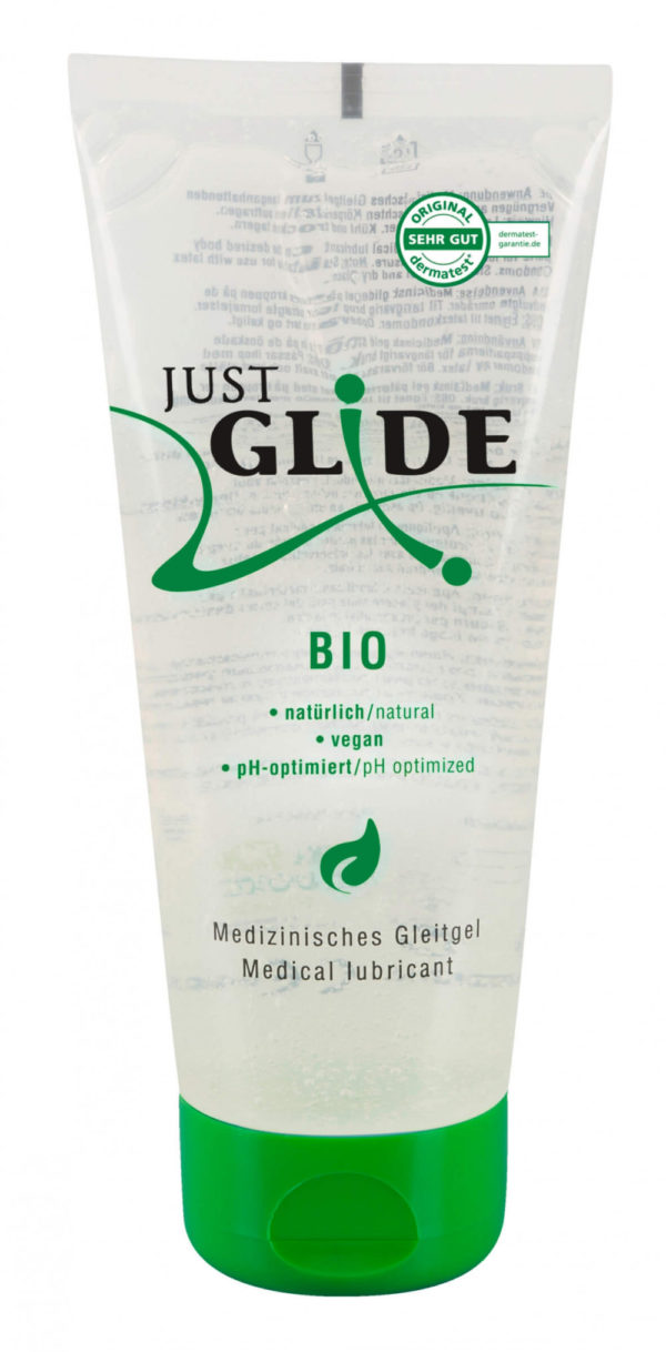 Just Glide Bio - veganský lubrikant na bázi vody (200ml)