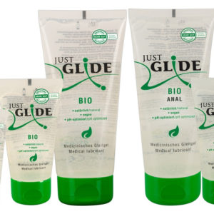 Just Glide Bio - water-based lubricant set (5 parts)