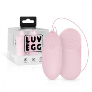 LUV EGG - nabíjecí vibrační vajíčko na dálkové ovládání (růžové)