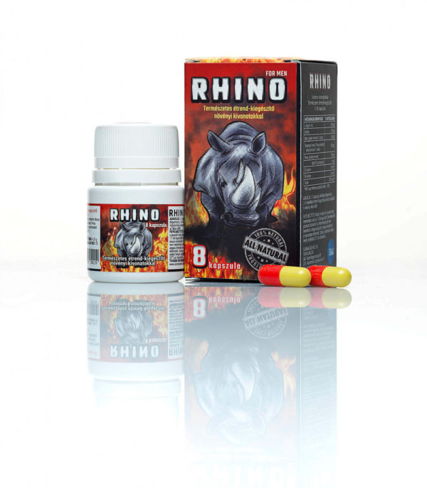 RHINO - přírodní výživový doplněk pro muže (8ks)