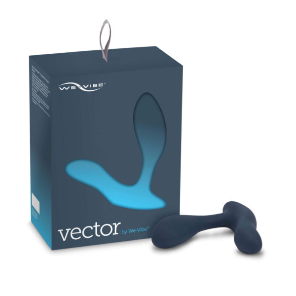 We-Vibe Vector - nabíjecí inteligentní anální vibrátor (černý)