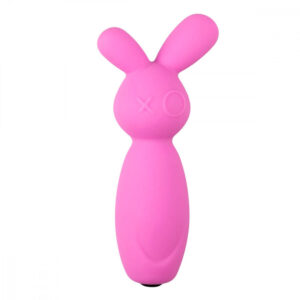 Easytoys Mini Bunny - silikonový vibrátor na klitoris (růžový)