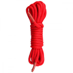 Easytoys Rope - bondage lano (5m) - červené
