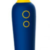 vodotěsný masážní vibrátor (modrý)