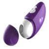 vodotěsný stimulátor klitorisu se vzduchovými vlnami (fialový)