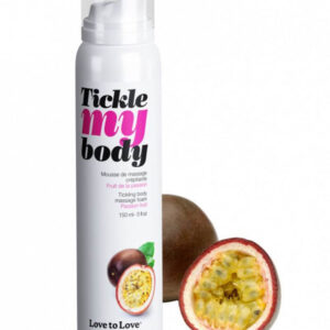 TICKLE MY BODY - PASSION FRUIT massage foam (150ml)