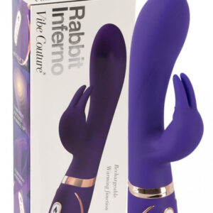 Vibe Couture Inferno - heated clitoral vibrator (purple)