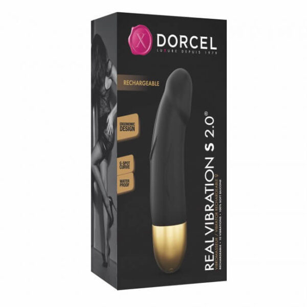 DORCEL REAL VIBRATIONS S GOLD 2.0 - RECHARGEABLE