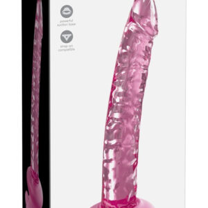 Icicles No. 86 - Penis Glass Dildo (Pink)