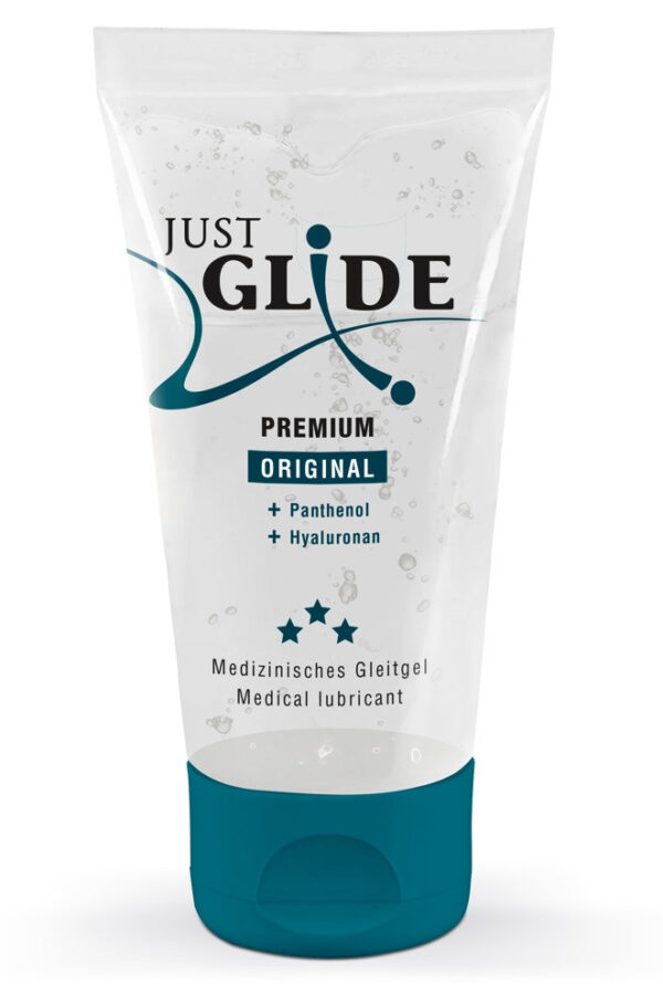 Just Glide Premium Original - vegan water based lubricant (50ml)