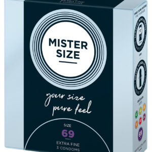 Mister Size tenký kondóm - 69mm (3ks)